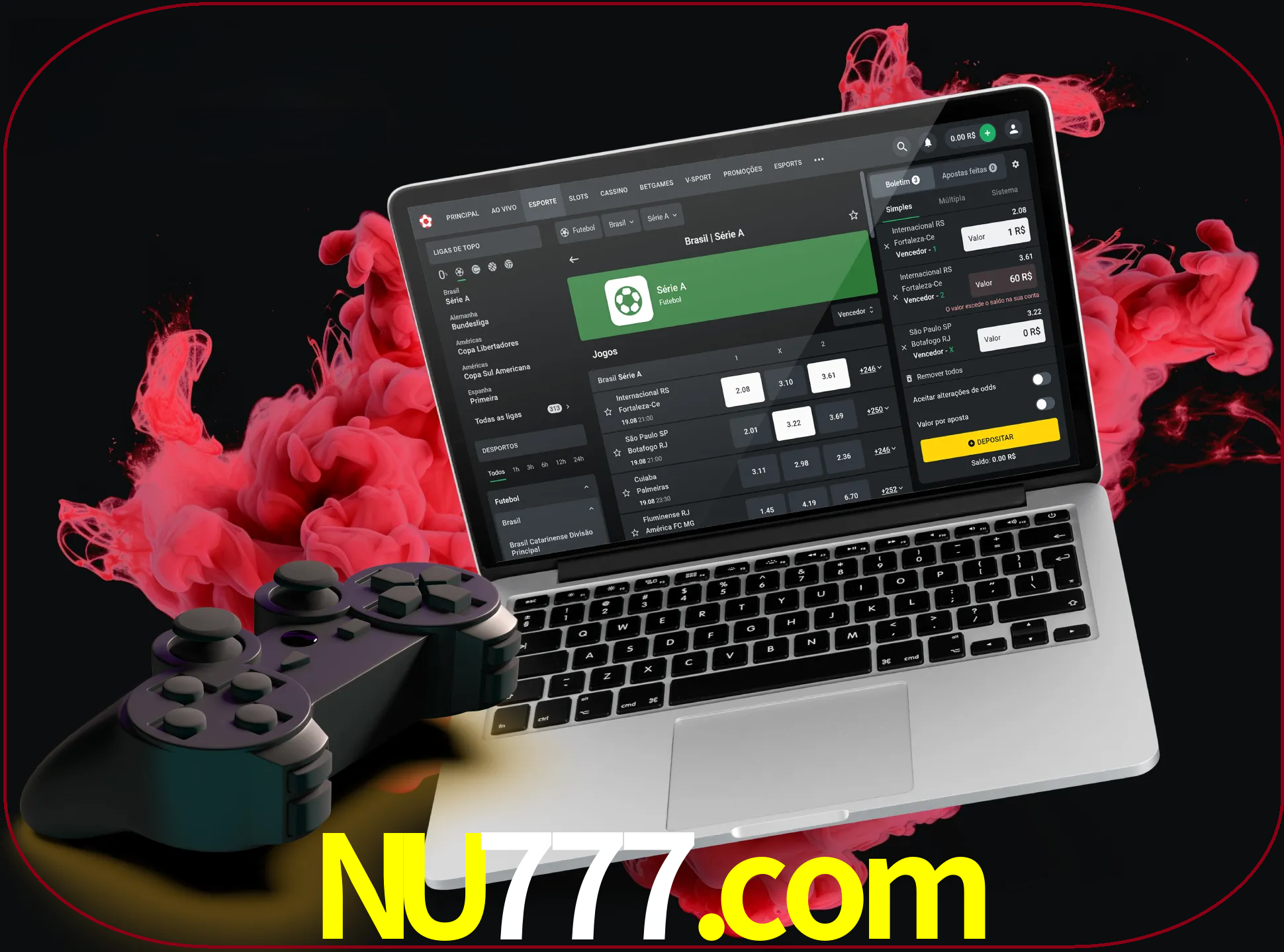 Visite a secção especial de jogos de vídeo em nu777 para descobrir em que jogos pode apostar e ganhar muito dinheiro.